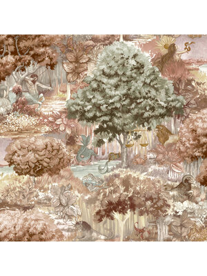 Dutch Wallcoverings FC Xanadu- Zodiac Burnt Orange - 91541