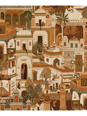 Dutch Wallcoverings Xanadu - Civita Orange