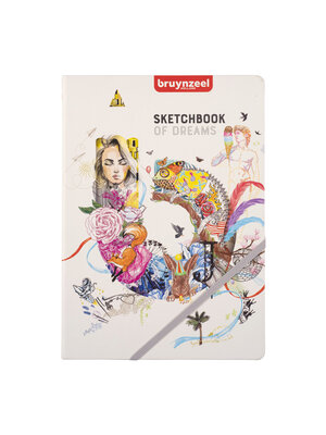 Bruynzeel Creatives Schets/notitieboek - 140 g/m² - 80 vellen