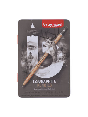 Bruynzeel Expression grafietpotloden blik Bruynzeel Expression grafietpotloden blik
