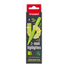 Bruynzeel Highlighters - 2 kleuren - geel groen Bruynzeel Highlighters - 2 kleuren - geel groen
