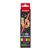 Bruynzeel Highlighters Smal - 4 kleuren - neon