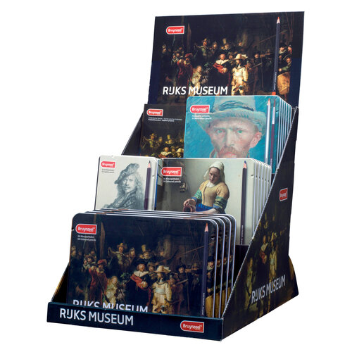 Bruynzeel Hollandse Meesters potloden complete display Bruynzeel Hollandse Meesters potloden complete display