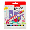 Bruynzeel Kids Magic viltstiften - 8 stuks Bruynzeel Kids Magic viltstiften - 8 stuks