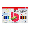 Bruynzeel Kids Super Stempelstiften - 10 stuks Bruynzeel Kids Super Stempelstiften - 10 stuks