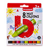 Bruynzeel Kids 8 waskrijtjes Bruynzeel Kids 8 waskrijtjes