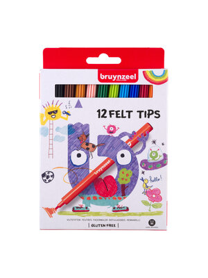 Bruynzeel Kids 12 viltstiften