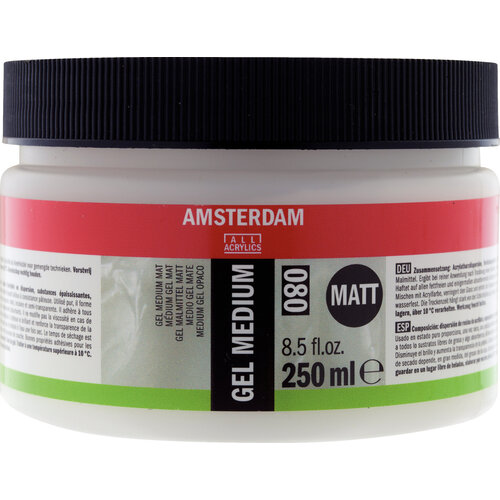 Royal Talens Amsterdam Gel medium mat 080 pot Royal Talens Amsterdam Gel medium mat 080 pot