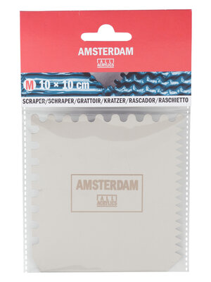 Royal Talens Metalen schraper 10 x 10 cm