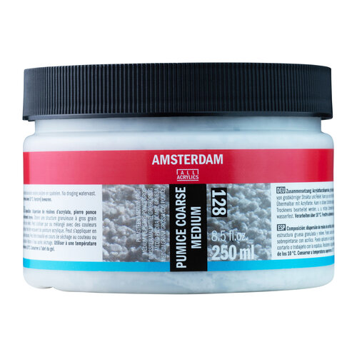 Royal Talens Amsterdam Puimsteen medium grof 128 pot 250 ml Royal Talens Amsterdam Puimsteen medium grof 128 pot 250 ml