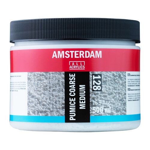 Royal Talens Amsterdam Puimsteen medium grof 128 pot 250 ml Royal Talens Amsterdam Puimsteen medium grof 128 pot 250 ml