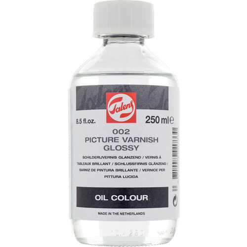 Talens Schilderijvernis Glanzend 002 Fles 1000 ml Talens Schilderijvernis Glanzend 002 Fles 1000 ml