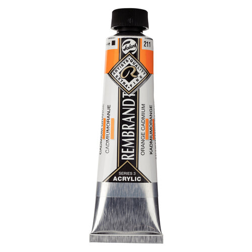 Rembrandt Acrylverf Tube 40 ml - Cadmiumoranje 211 Rembrandt Acrylverf Tube 40 ml - Cadmiumoranje 211