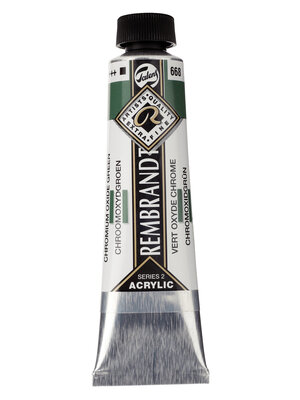Rembrandt Acrylverf Tube 40 ml - Chroomoxydgroen 668