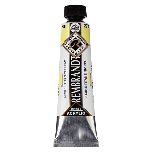 Rembrandt Acrylverf Tube 40 ml - Nikkeltitaangeel 274