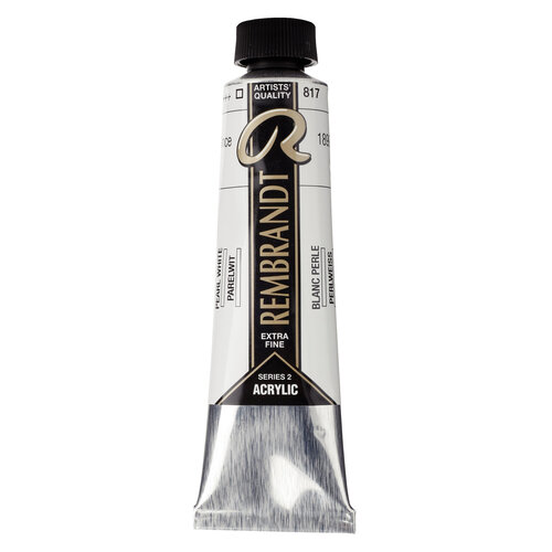 Rembrandt Acrylverf Tube 40 ml - Parelwit 817 Rembrandt Acrylverf Tube 40 ml - Parelwit 817