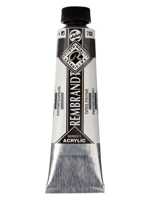 Rembrandt Acrylverf Tube 40 ml - Paynesgrijs 708
