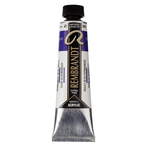 Rembrandt Acrylverf Tube 40 ml - Permanentblauwviolet 568