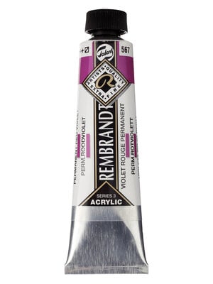 Rembrandt Acrylverf - 40 ml - Permanentroodviolet 567 Rembrandt Acrylverf - 40 ml - Permanentroodviolet 567