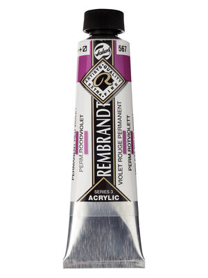 Rembrandt Acrylverf Tube 40 ml - Permanentroodviolet 567