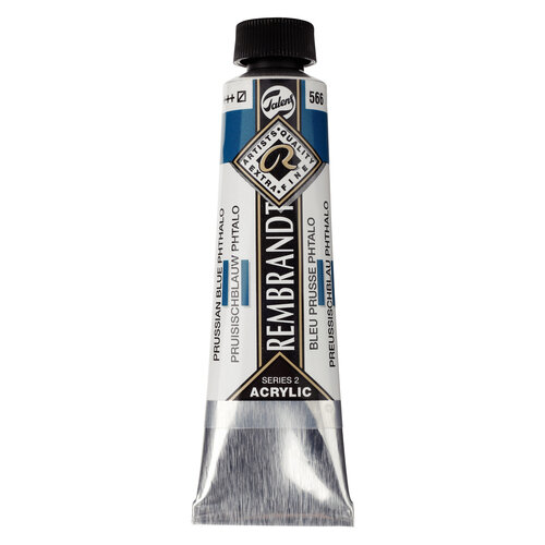 Rembrandt Acrylverf Tube 40 ml - Pruisischblauw (Phtalo) 566 Rembrandt Acrylverf Tube 40 ml - Pruisischblauw (Phtalo) 566
