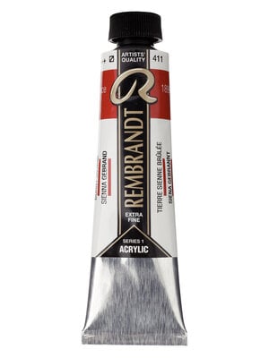 Rembrandt Acrylverf - 40 ml - Sienna Gebrand 411 Rembrandt Acrylverf - 40 ml - Sienna Gebrand 411