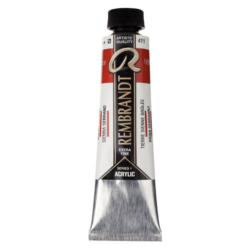 Rembrandt Acrylverf Tube 40 ml - Sienna Gebrand 411