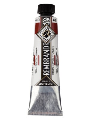 Rembrandt Acrylverf - 40 ml - Transparantoxydbruin 426 Rembrandt Acrylverf - 40 ml - Transparantoxydbruin 426