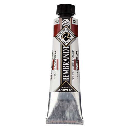 Rembrandt Acrylverf Tube 40 ml - Transparantoxydbruin 426