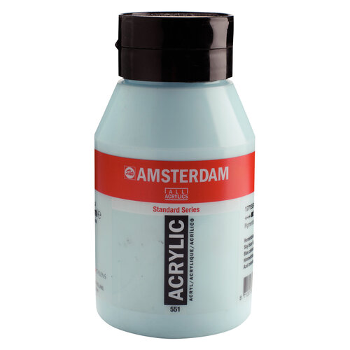 Royal Talens Amsterdam Standard Series Acrylverf Pot 1000 ml - Hemelsblauw Licht 551