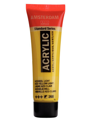 Royal Talens Amsterdam Standard Series Acrylverf Tube 20 ml - Azogeel Licht 268 Royal Talens Amsterdam Standard Series Acrylverf Tube 20 ml - Azogeel Licht 268