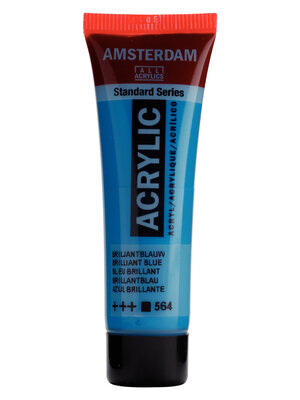 Royal Talens Amsterdam Standard Series Acrylverf Tube 20 ml - Briljantblauw 564
