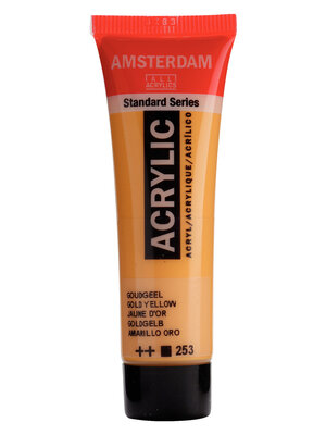 Royal Talens Amsterdam Standard Series Acrylverf Tube 20 ml - Goudgeel 253