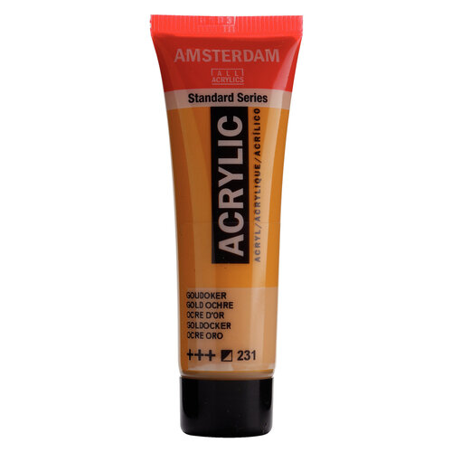 Royal Talens Amsterdam Standard Series Acrylverf Tube 20 ml - Goudoker 231
