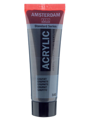 Royal Talens Acrylverf -  20 ml - Grafiet 840