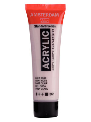 Royal Talens Amsterdam Standard Series Acrylverf Tube 20 ml - Lichtroze 361