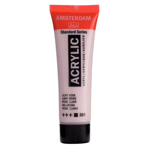 Royal Talens Amsterdam Standard Series Acrylverf Tube 20 ml - Lichtroze 361