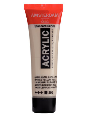 Royal Talens Amsterdam Standard Series Acrylverf Tube 20 ml - Napelsgeel Rood Licht 292