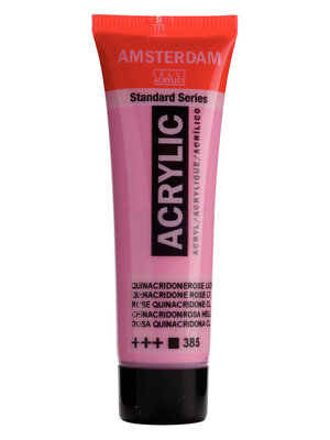 Royal Talens Amsterdam Standard Series Acrylverf Tube 20 ml - Quinacridoneroze Licht 385
