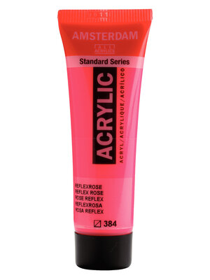 Royal Talens Amsterdam Standard Series Acrylverf Tube 20 ml - Reflexroze 384