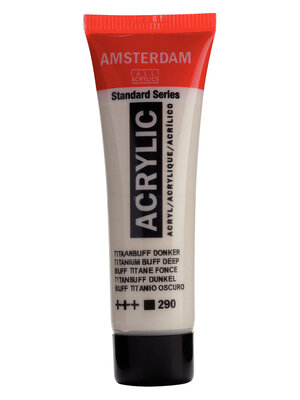 Royal Talens Acrylverf -  20 ml - Titaanbuff Donker 290