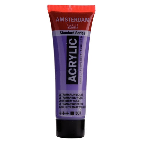 Royal Talens Amsterdam Standard Series Acrylverf Tube 20 ml - Ultramarijnviolet 507