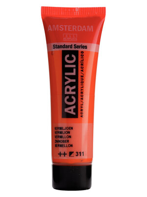 Royal Talens Amsterdam Standard Series Acrylverf Tube 20 ml - Vermiljoen 311