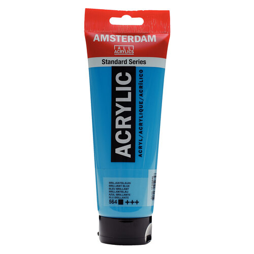 Royal Talens Amsterdam Standard Series Acrylverf Tube 250 ml - Briljantblauw 564