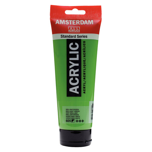 Royal Talens Amsterdam Standard Series Acrylverf Tube 250 ml - Briljantgroen 605
