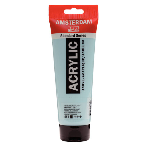 Royal Talens Amsterdam Standard Series Acrylverf Tube 250 ml - Hemelsblauw Licht 551