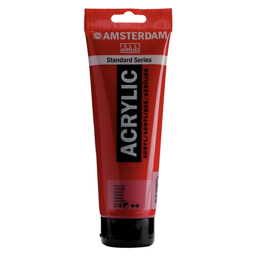 Royal Talens Amsterdam Standard Series Acrylverf Tube 250 ml - Karmijn 318