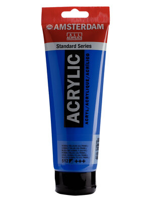 Royal Talens Acrylverf - 250 ml - Kobaltblauw (Ultramarijn) 512 Royal Talens Acrylverf - 250 ml - Kobaltblauw (Ultramarijn) 512