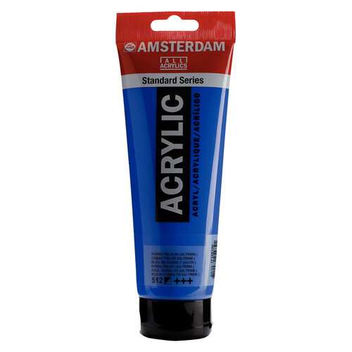 Royal Talens Amsterdam Standard Series Acrylverf Tube 250 ml - Kobaltblauw (Ultramarijn) 512