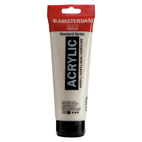 Royal Talens Amsterdam Standard Series Acrylverf Tube 250 ml - Napelsgeel Licht 222